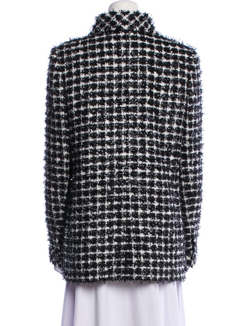 Chanel 2020 Houndstooth Print Evening Jacket