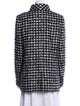 Chanel 2020 Houndstooth Print Evening Jacket