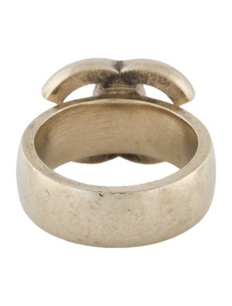 Chanel Resin CC Cocktail Ring