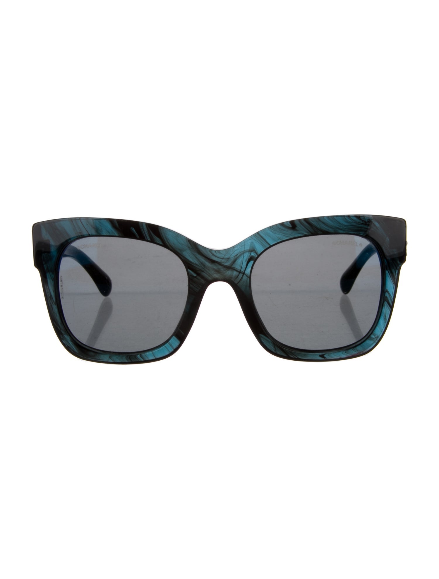 Chanel Interlocking CC Logo Oversize Sunglasses