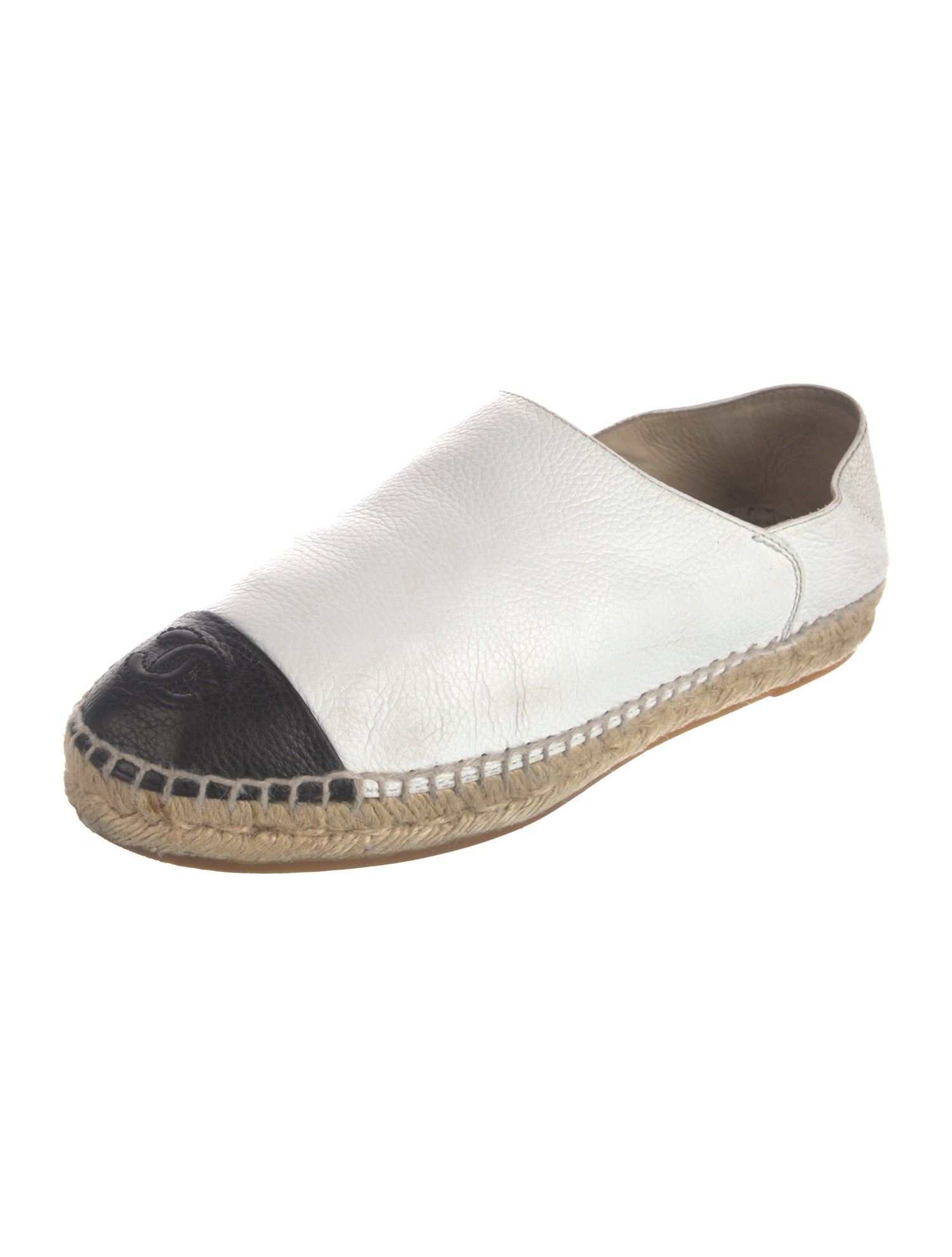 Chanel 2017 Interlocking CC Logo Espadrilles