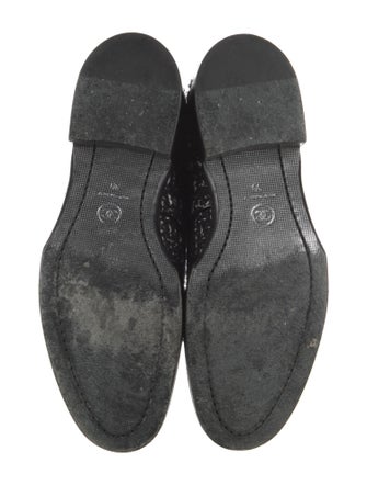 Chanel 2017 Interlocking CC Logo Combat Boots