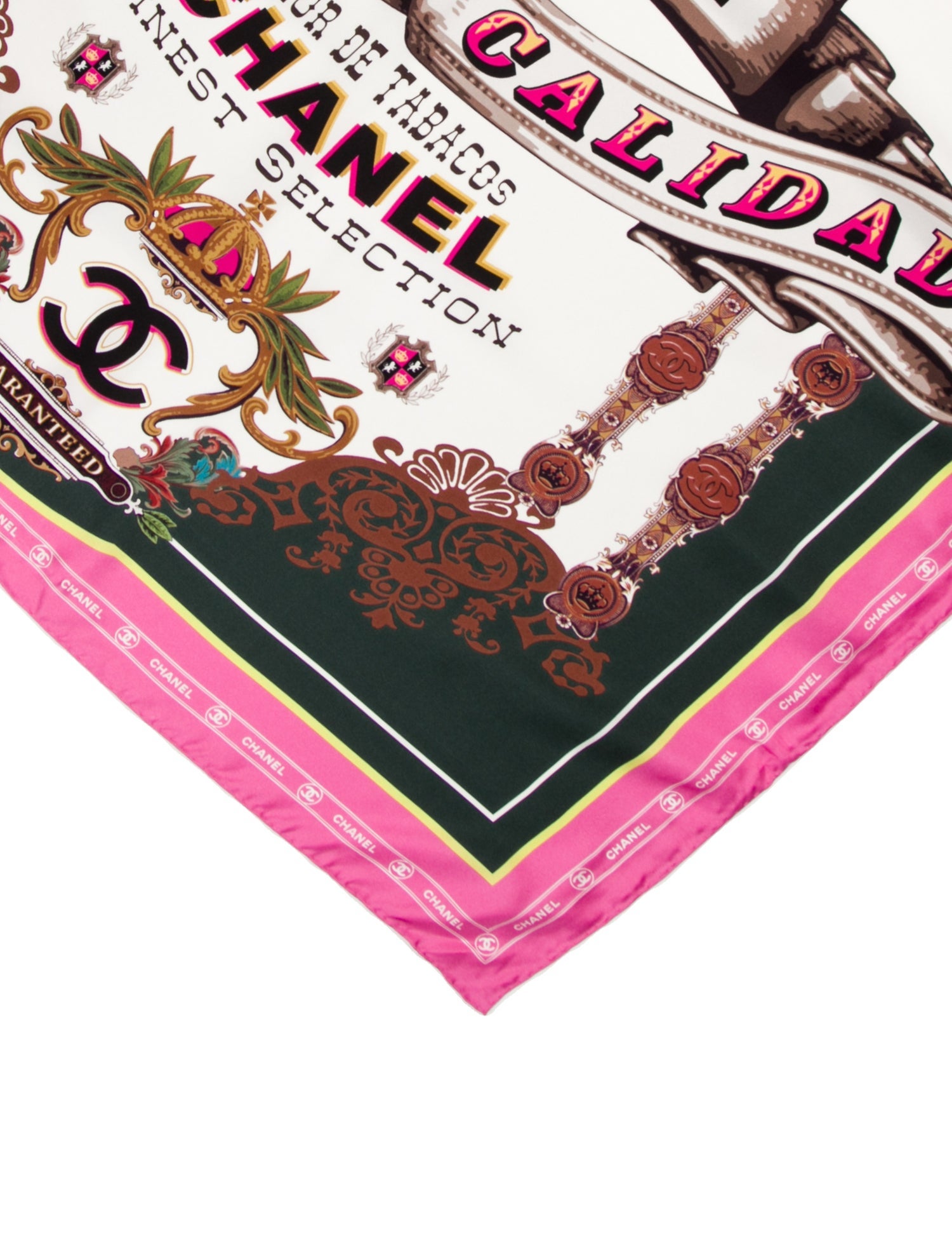 Chanel Paris-Cuba Silk Scarf