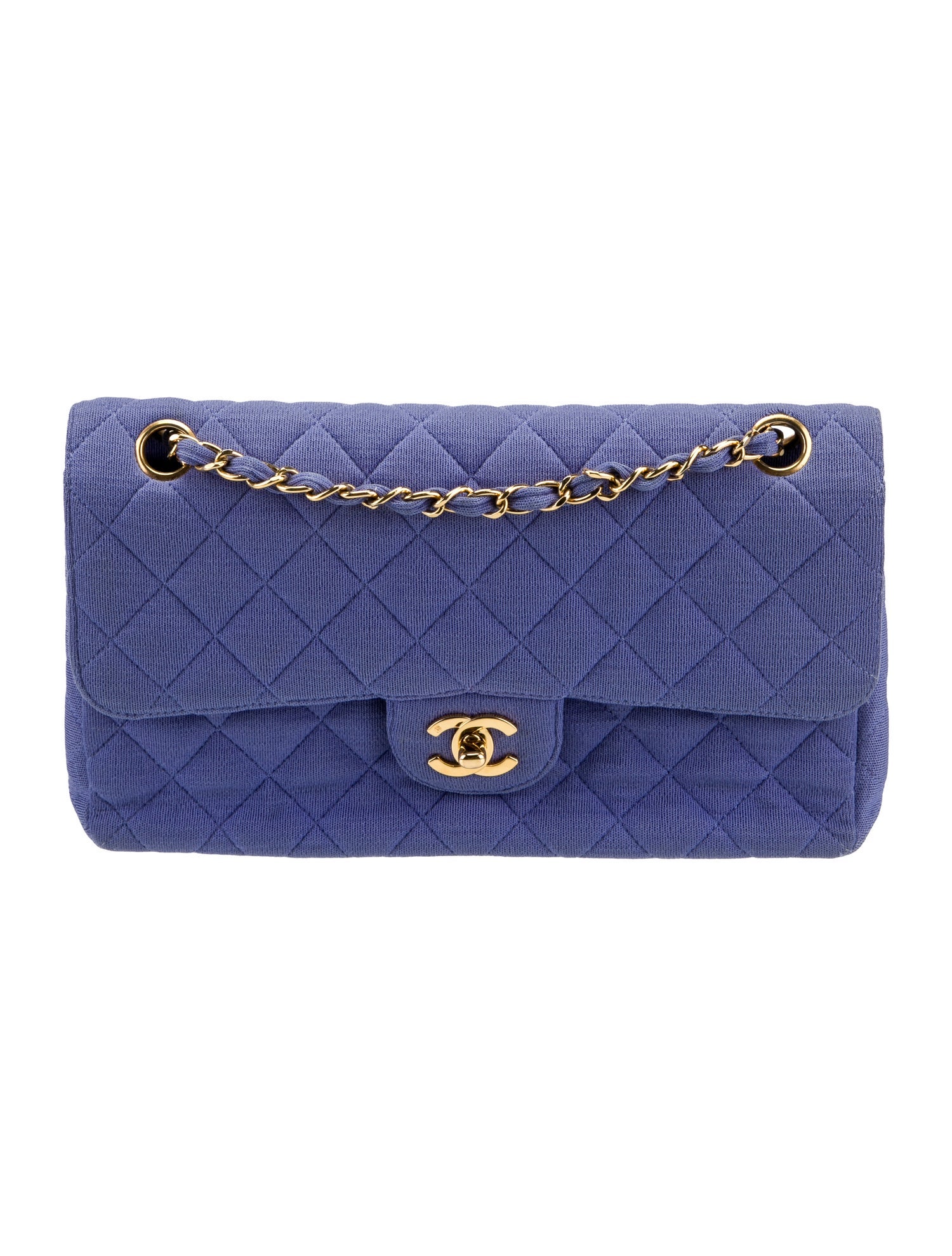 Chanel Medium Jersey Single Flap Bag