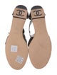 Chanel 2012 Interlocking CC Logo Gladiator Sandals