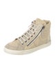 Chanel Interlocking CC Logo Canvas Sneakers