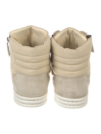 Chanel Interlocking CC Logo Canvas Sneakers