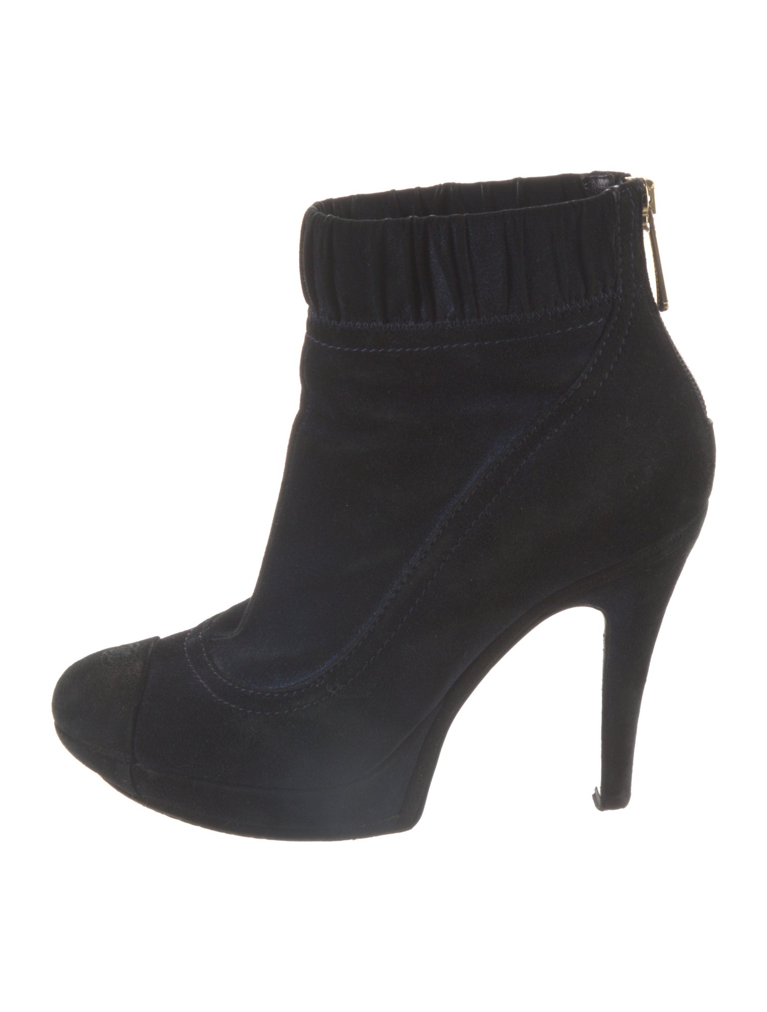 Chanel 2011 Suede Boots