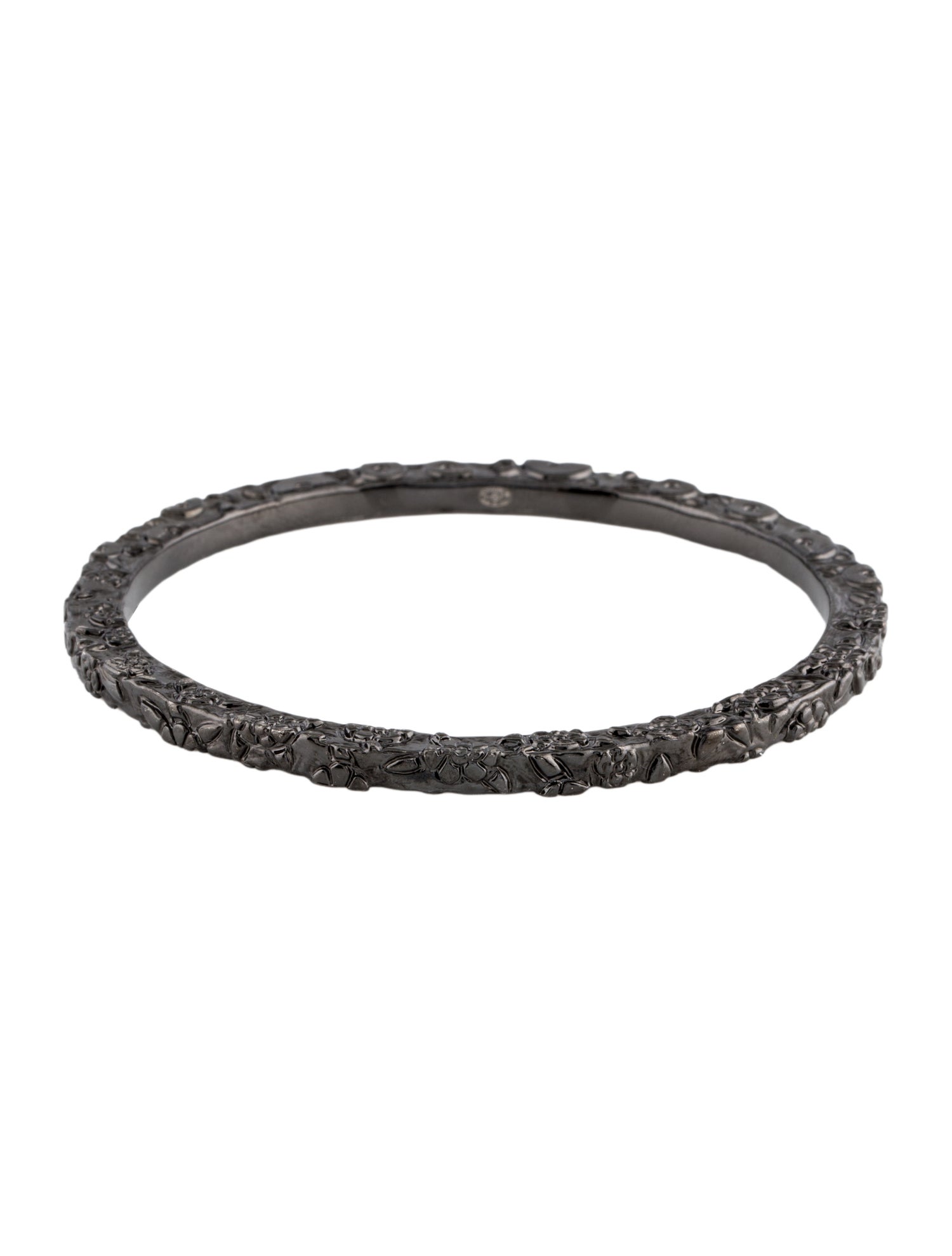 Chanel Textured Bangle