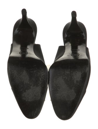 Chanel Vintage Leather Slingback Pumps