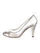 Chanel 2007 Interlocking CC Logo Slingback Pumps