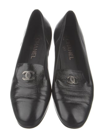Chanel 2015 Interlocking CC Logo Flats