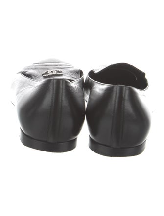 Chanel 2015 Interlocking CC Logo Flats