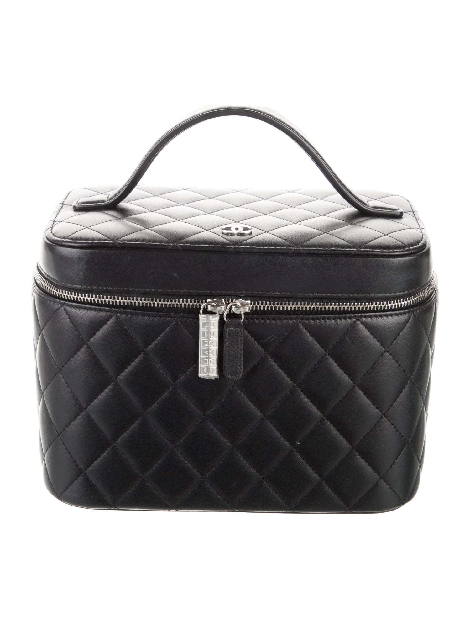 Chanel Large Quilted Vanity Case