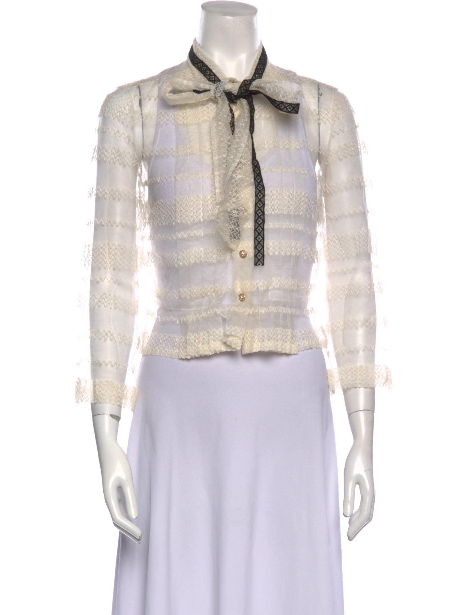 Chanel Vintage 2008 Crop Top