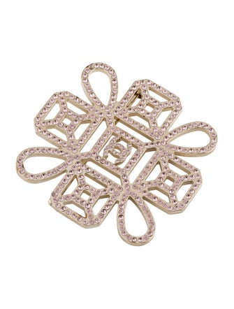 Chanel Strass CC Brooch