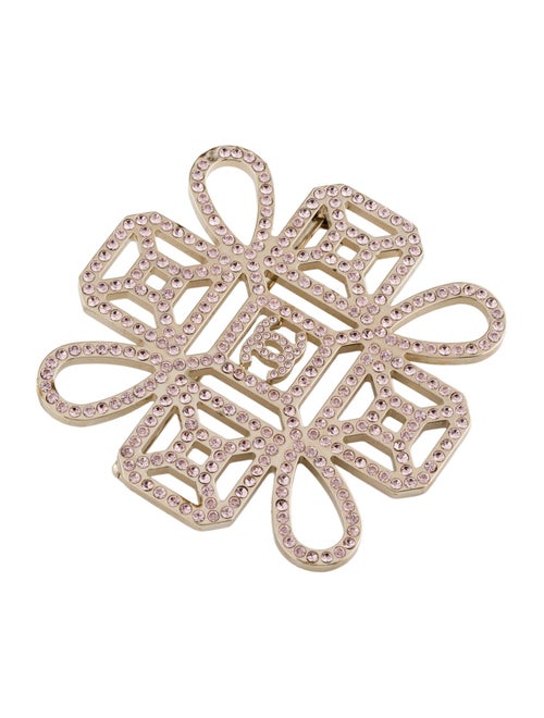 Chanel Strass CC Brooch
