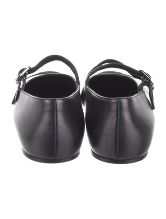 Chanel 2024 Interlocking CC Logo Mary Jane Flats