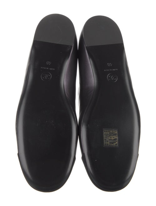 Chanel 2024 Interlocking CC Logo Mary Jane Flats