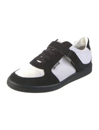 Chanel Interlocking CC Logo Canvas Sneakers