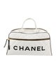 Chanel Quilted Logo Duffle Bag