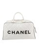 Chanel Quilted Logo Duffle Bag