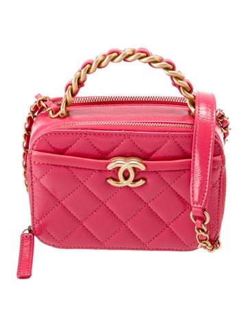 Chanel Handle Bags Get Round Top Vanity