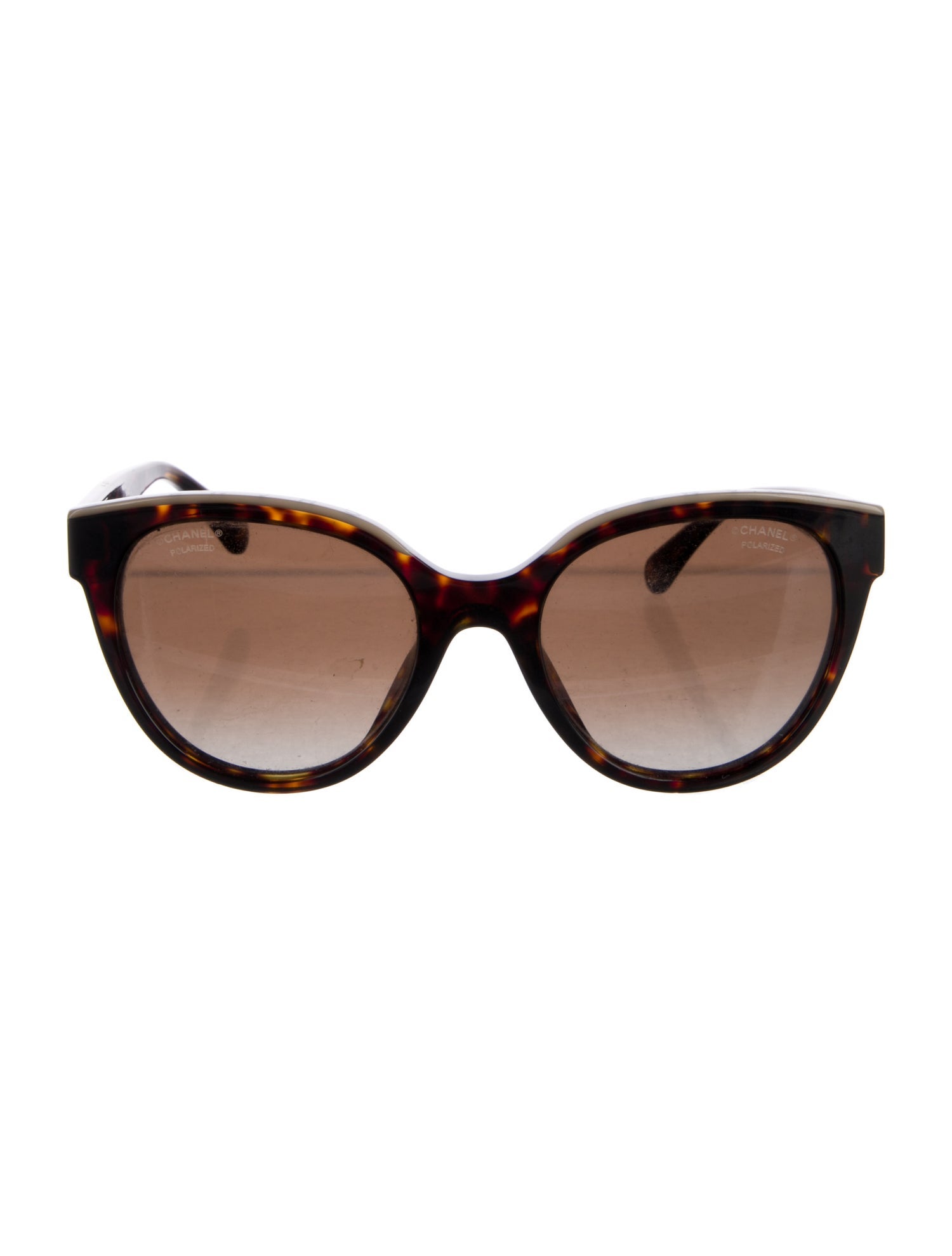 Chanel Interlocking CC Logo Cat-Eye Sunglasses