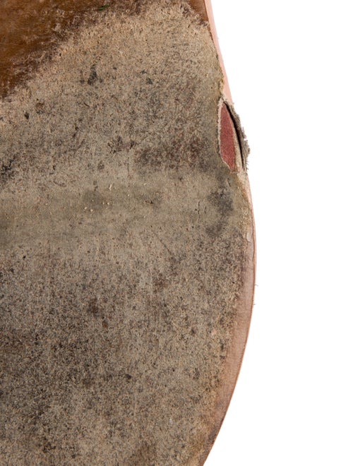 Chanel Interlocking CC Logo Leather T-Strap Sandals