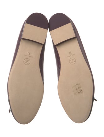 Chanel 2024 Interlocking CC Logo Ballet Flats