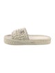Chanel 2022 Interlocking CC Logo Espadrilles