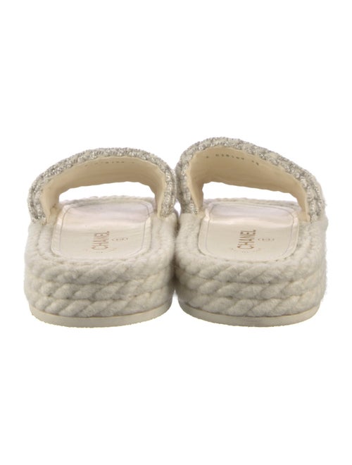 Chanel 2022 Interlocking CC Logo Espadrilles