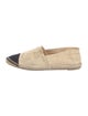 Chanel Interlocking CC Logo Canvas Espadrilles