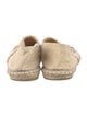 Chanel Interlocking CC Logo Canvas Espadrilles