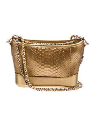 Chanel Small Python Gabrielle Hobo