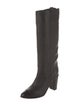 Chanel 2009 Interlocking CC Logo Riding Boots