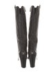 Chanel 2009 Interlocking CC Logo Riding Boots