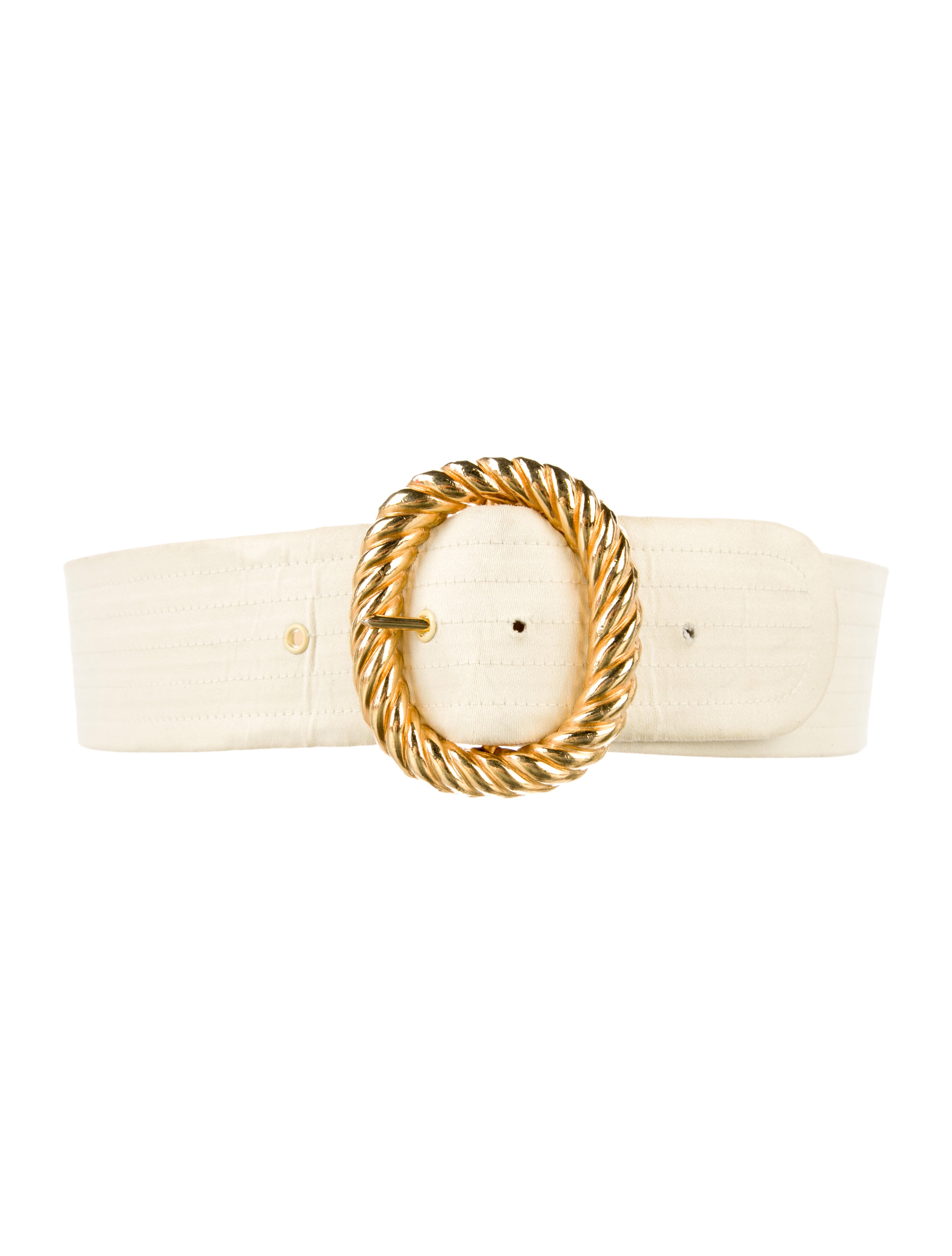 Chanel Leather Waist Belt