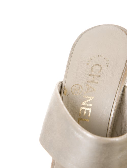 Chanel 2017 Interlocking CC Logo Slides