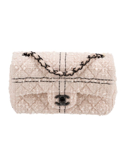 Chanel Classic Tweed Rectangular Mini Flap Bag