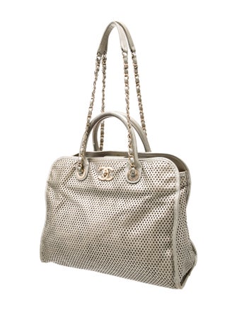 Chanel Perforated Up In The Air Tote