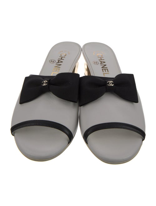 Chanel 2024 Interlocking CC Logo Slides