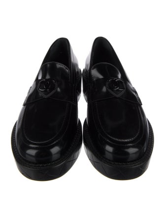 Chanel 2024 Interlocking CC Logo Loafers