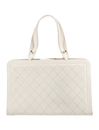 Chanel Large Label Click Shopping Tote