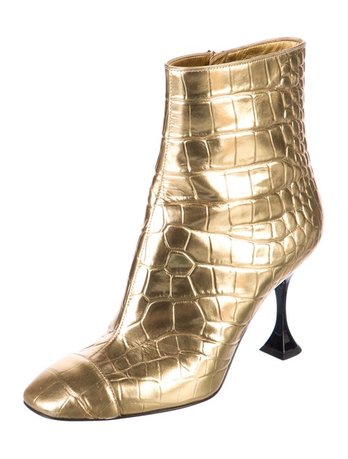 Chanel 2019 Interlocking CC Logo Boots