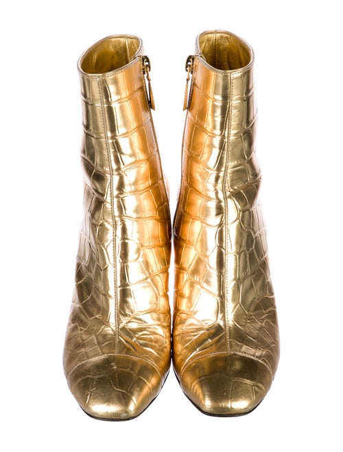 Chanel 2019 Interlocking CC Logo Boots