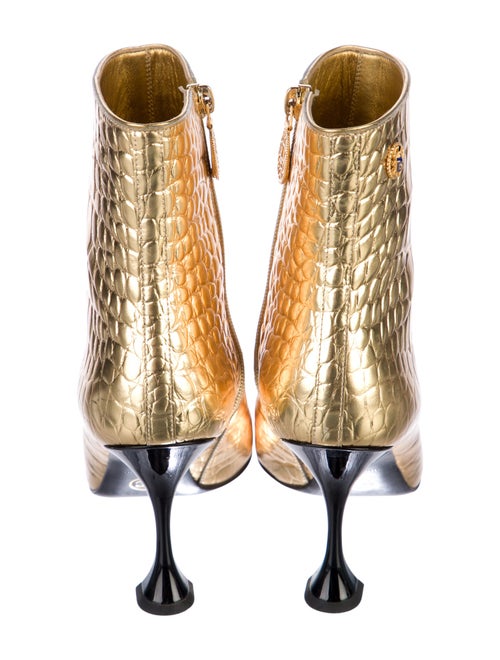 Chanel 2019 Interlocking CC Logo Boots