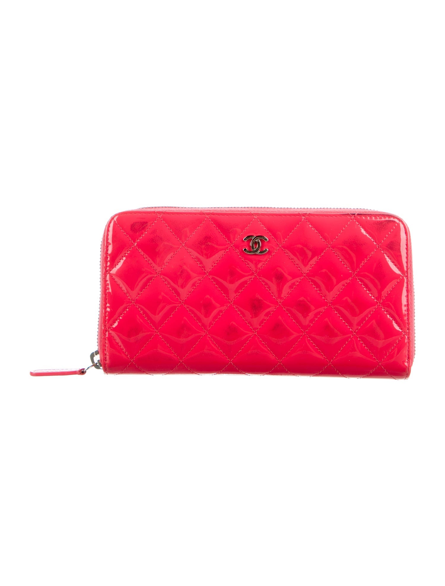 Chanel 2015-2016 Interlocking CC Logo Continental Wallet