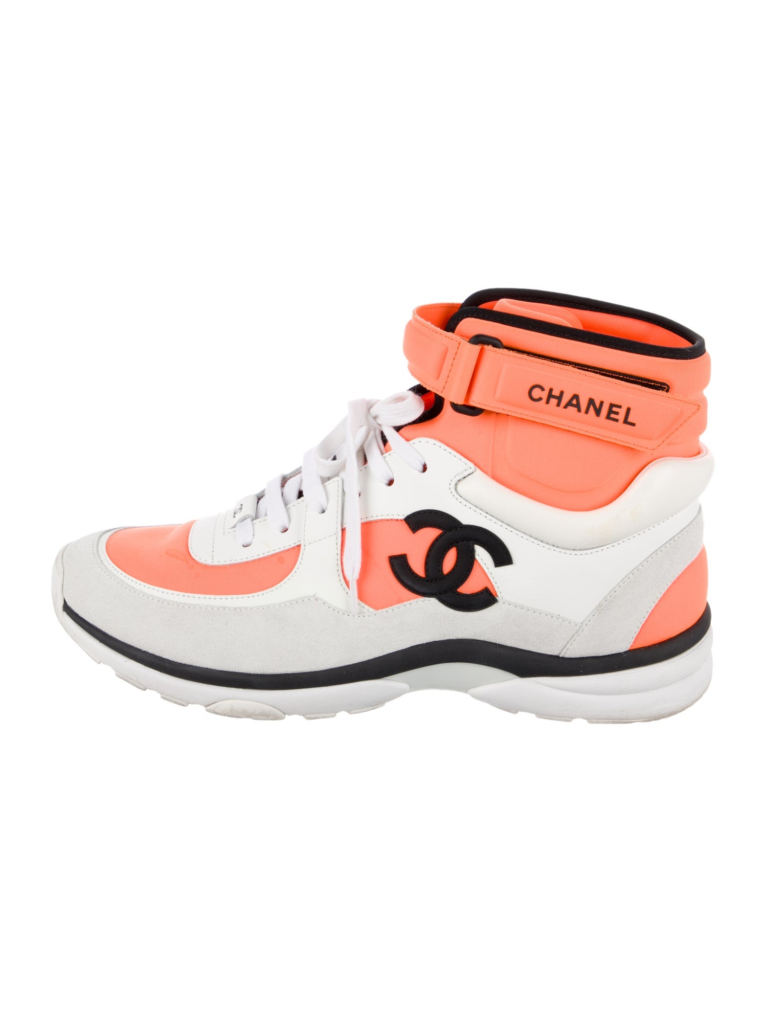 Chanel 2018 Interlocking CC Logo Sneakers