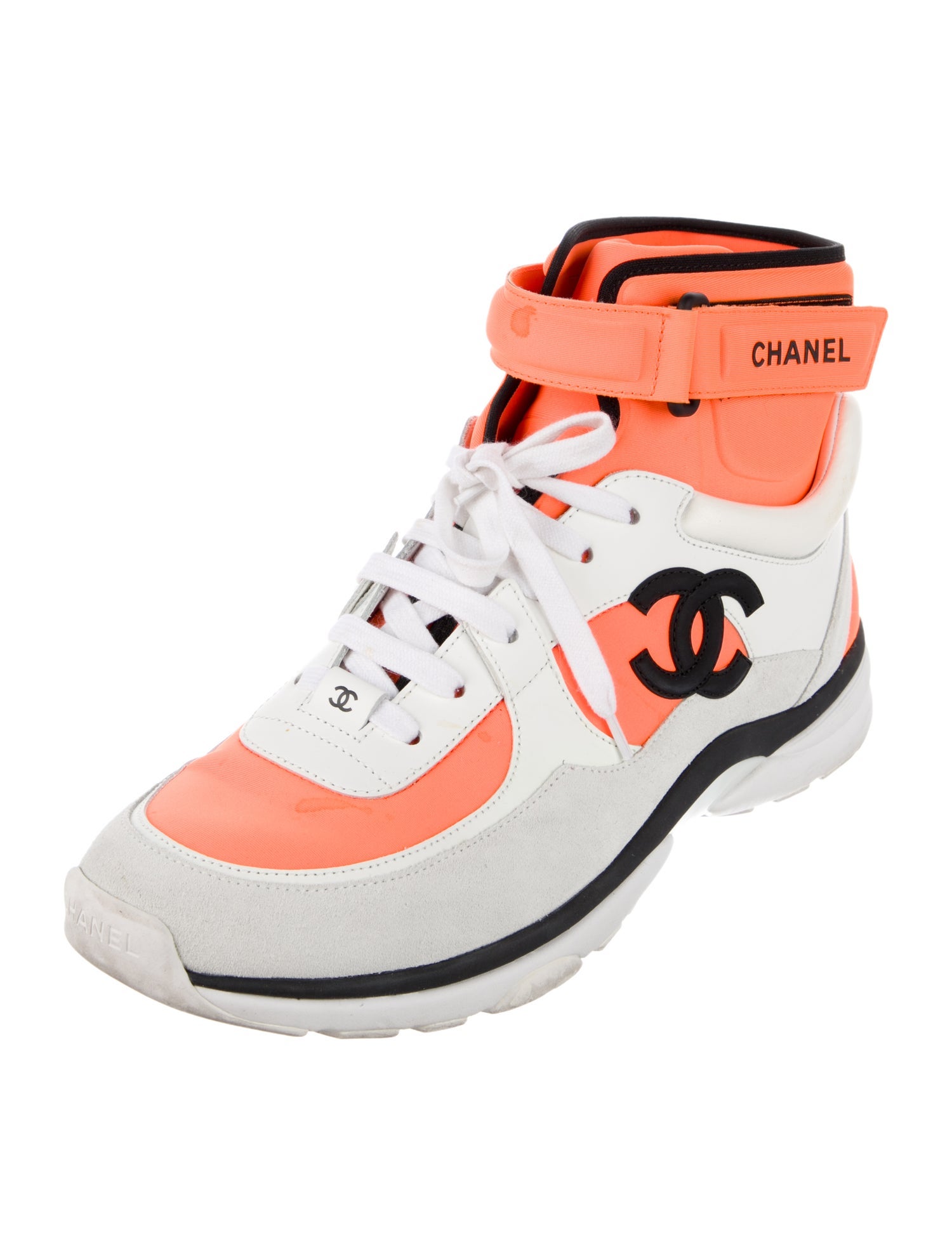 Chanel 2018 Interlocking CC Logo Sneakers